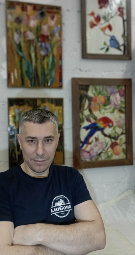 Александр Дудкин — художник-витражист